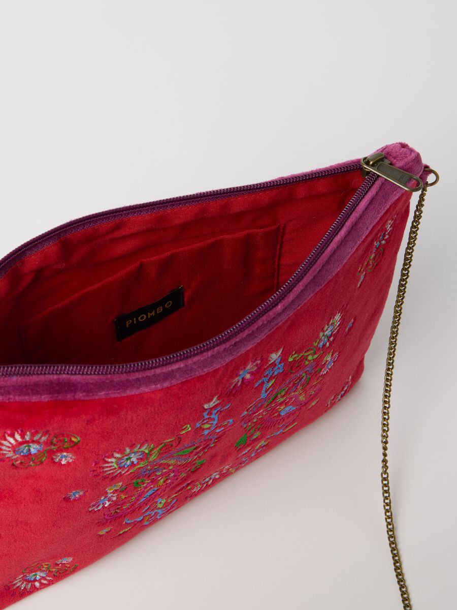 Bag in velvet with shoulder strap_2