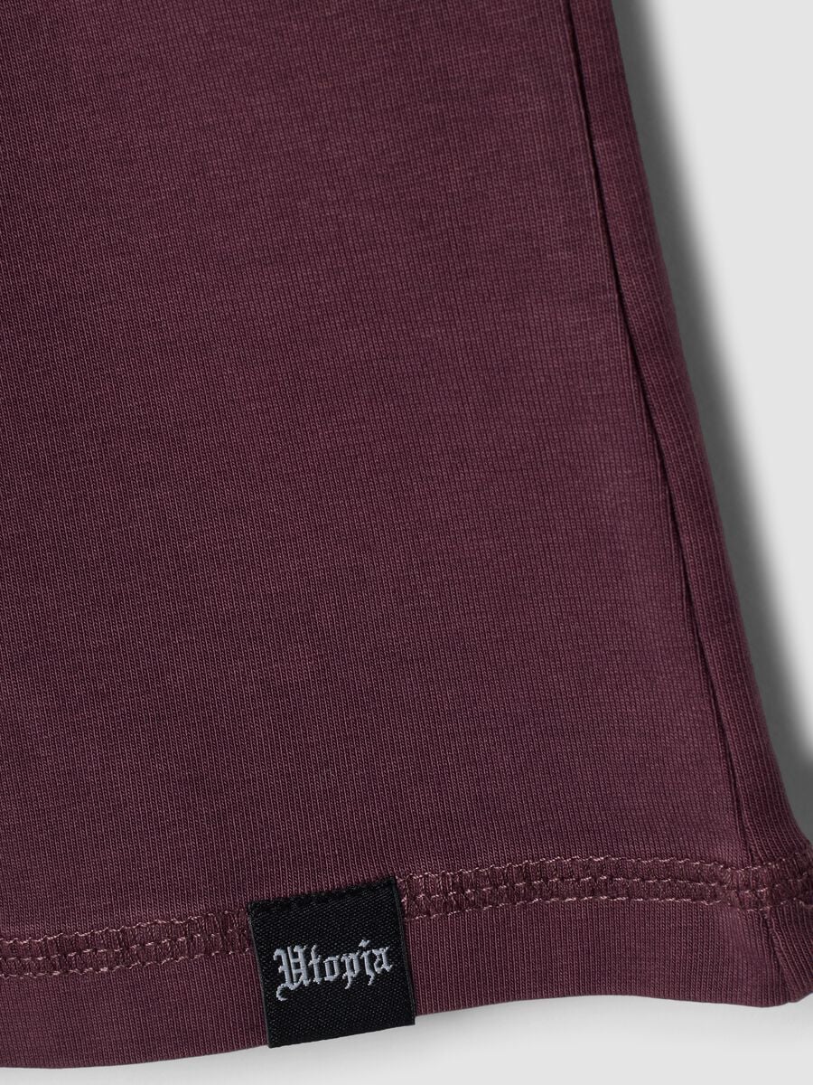 Perfect T-shirt Washed Wine_2