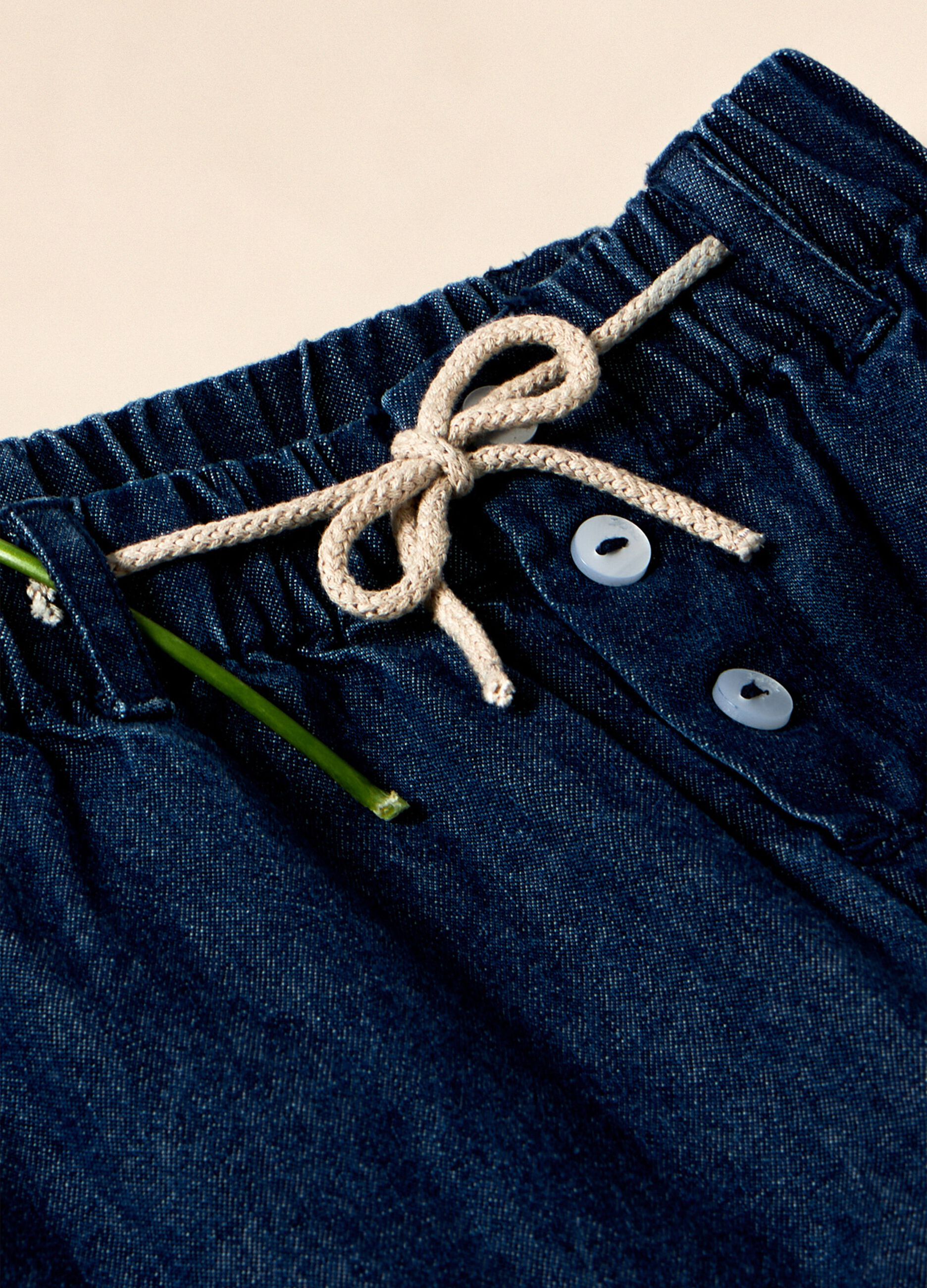 Pantaloni denim leggero IANA_1