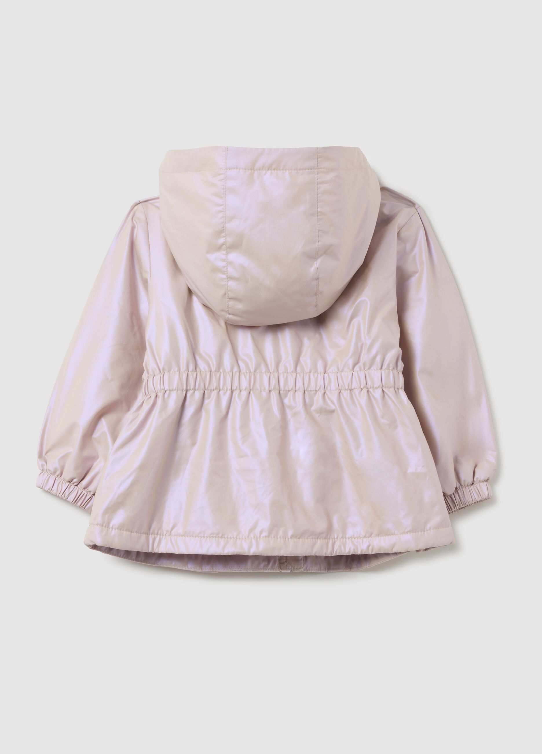 Girls' Pink Regular Fit Jacket