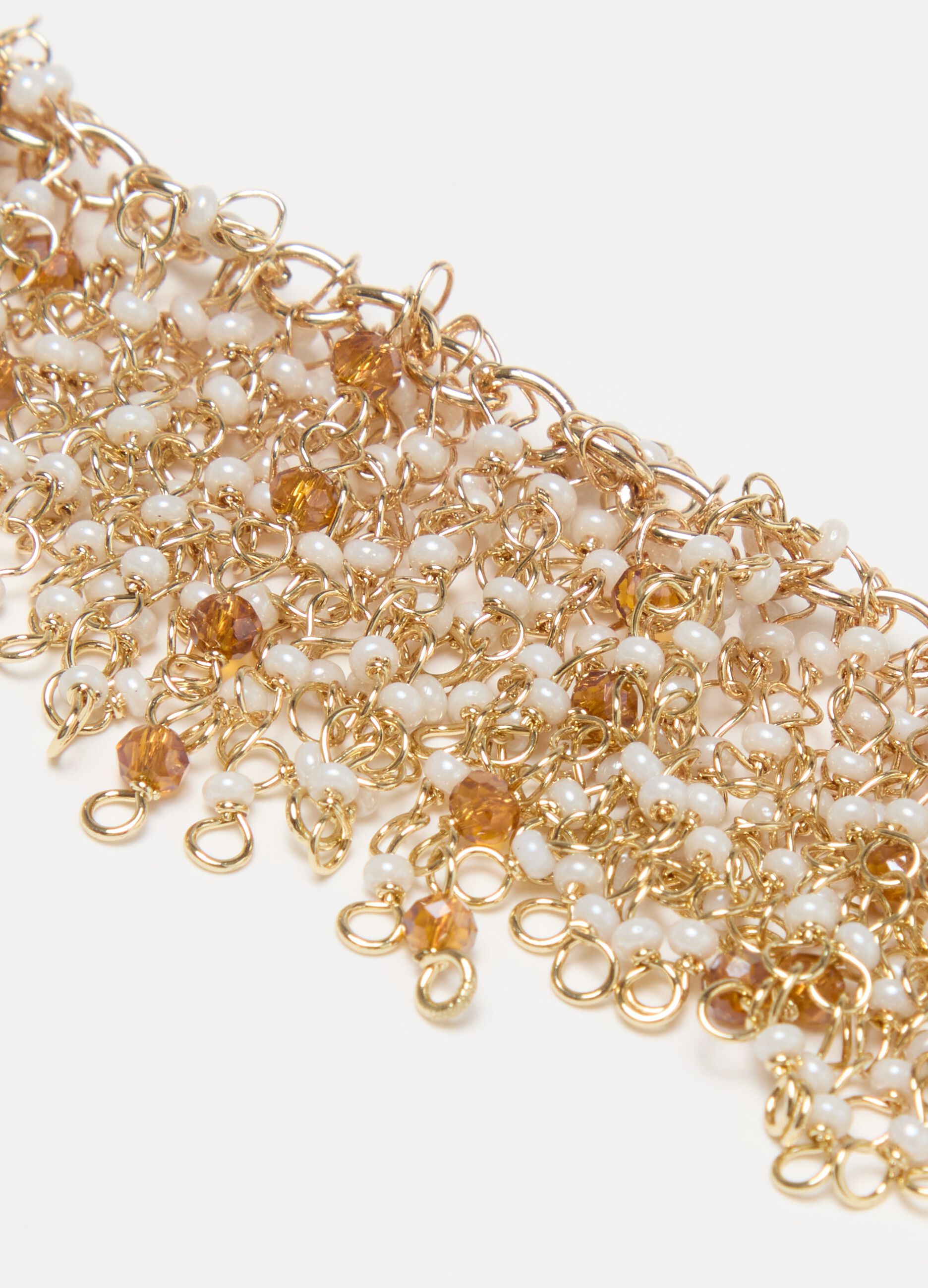 Collana girocollo con perline