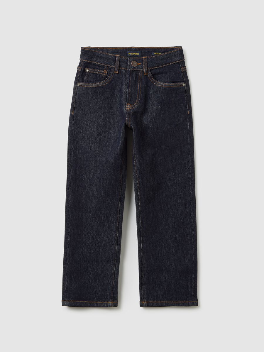 Regular Fit Denim Jeans for Children_0