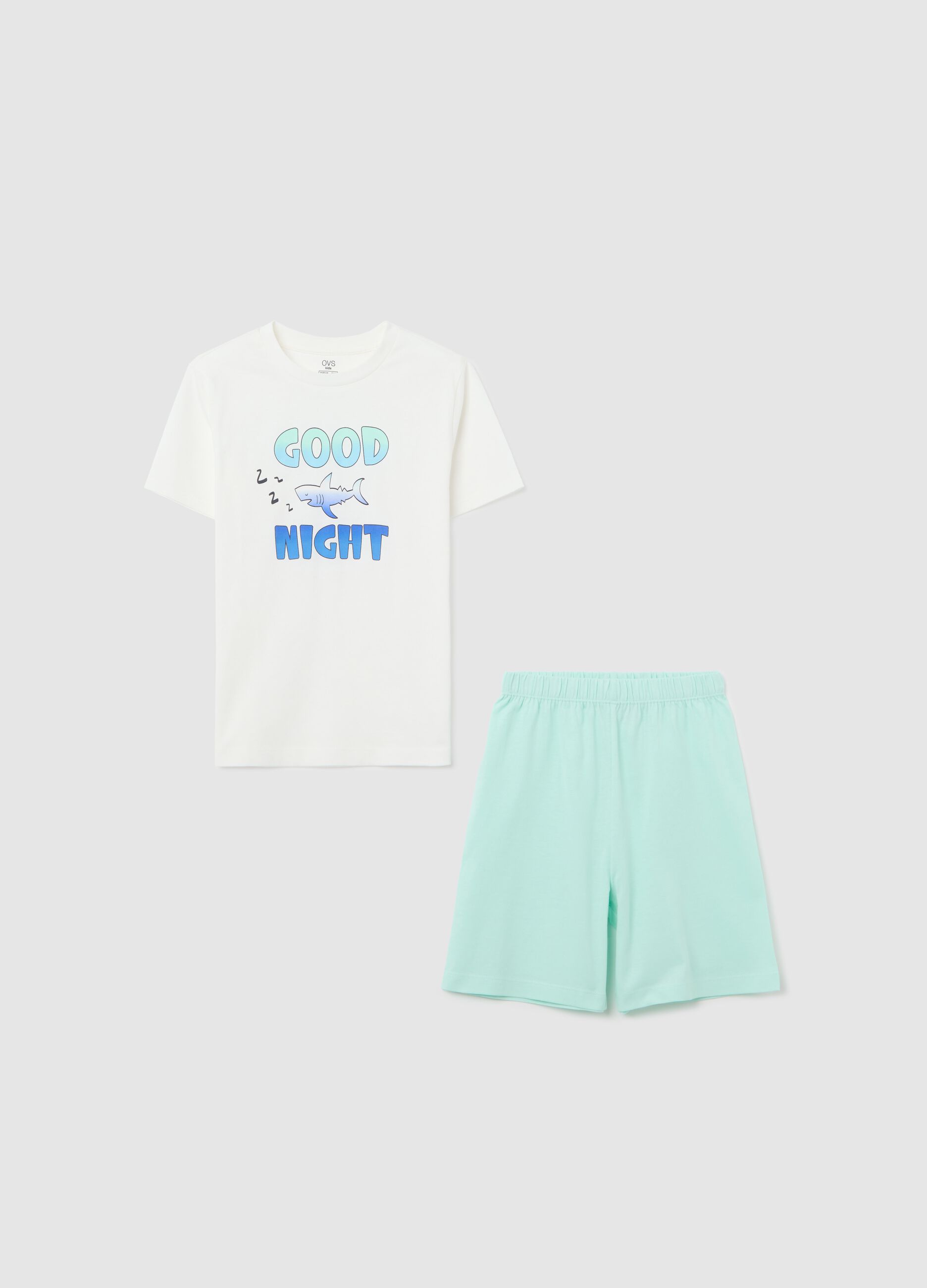 Short pyjamas in cotton