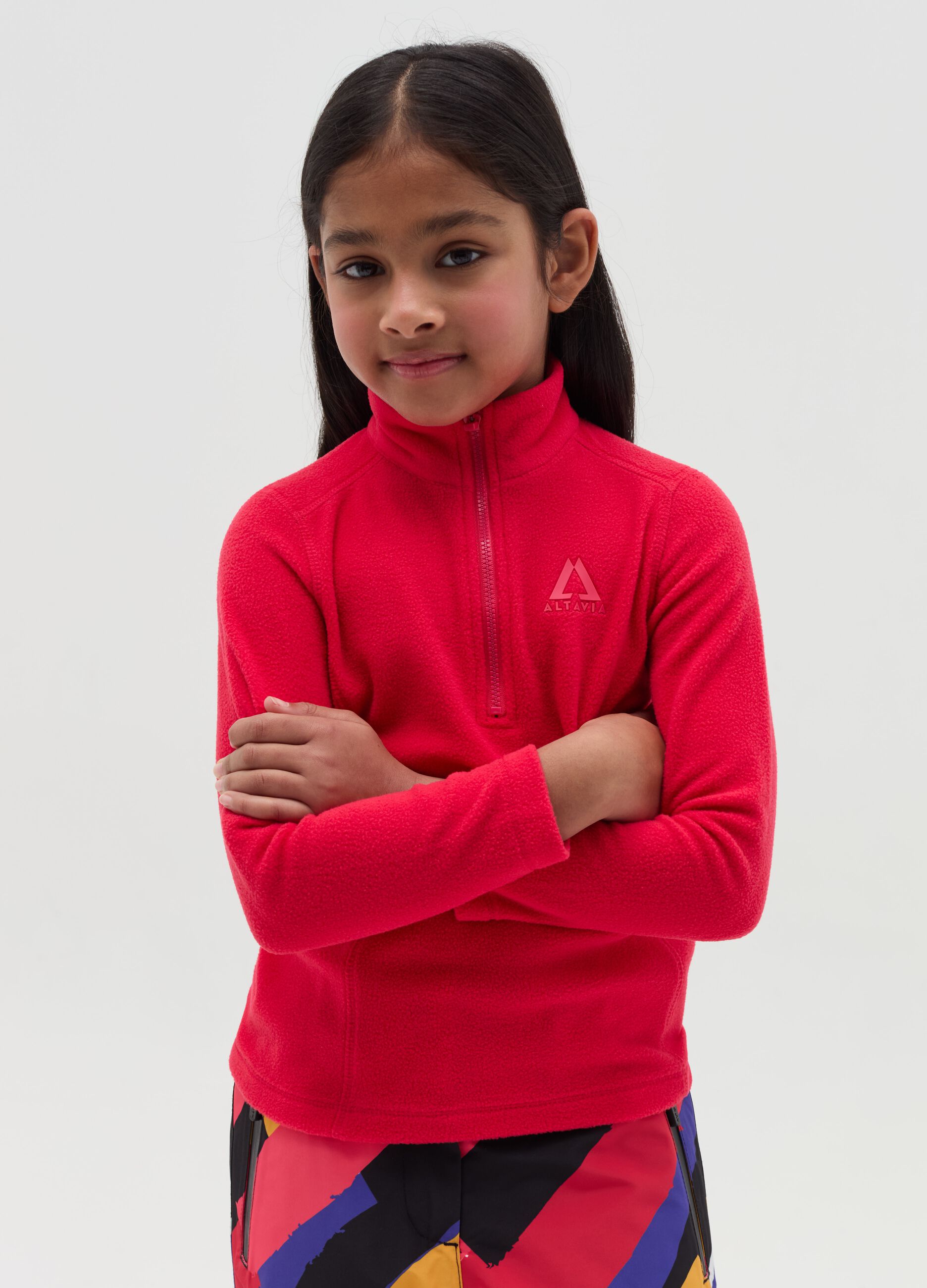 Altavia by Deborah Compagnoni half-zip fleece