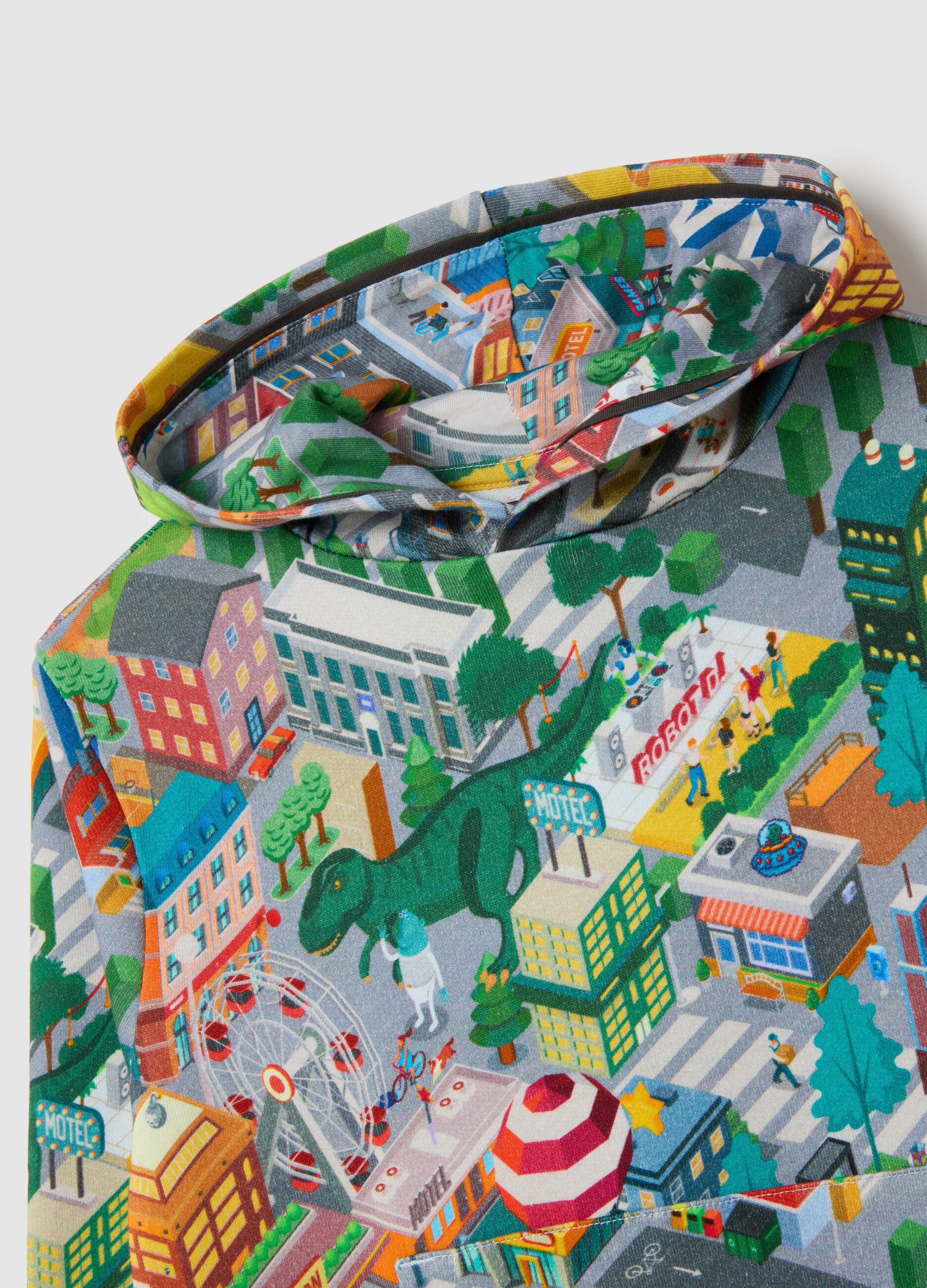 Kids' Outfit in Multicolor Pure Cotton