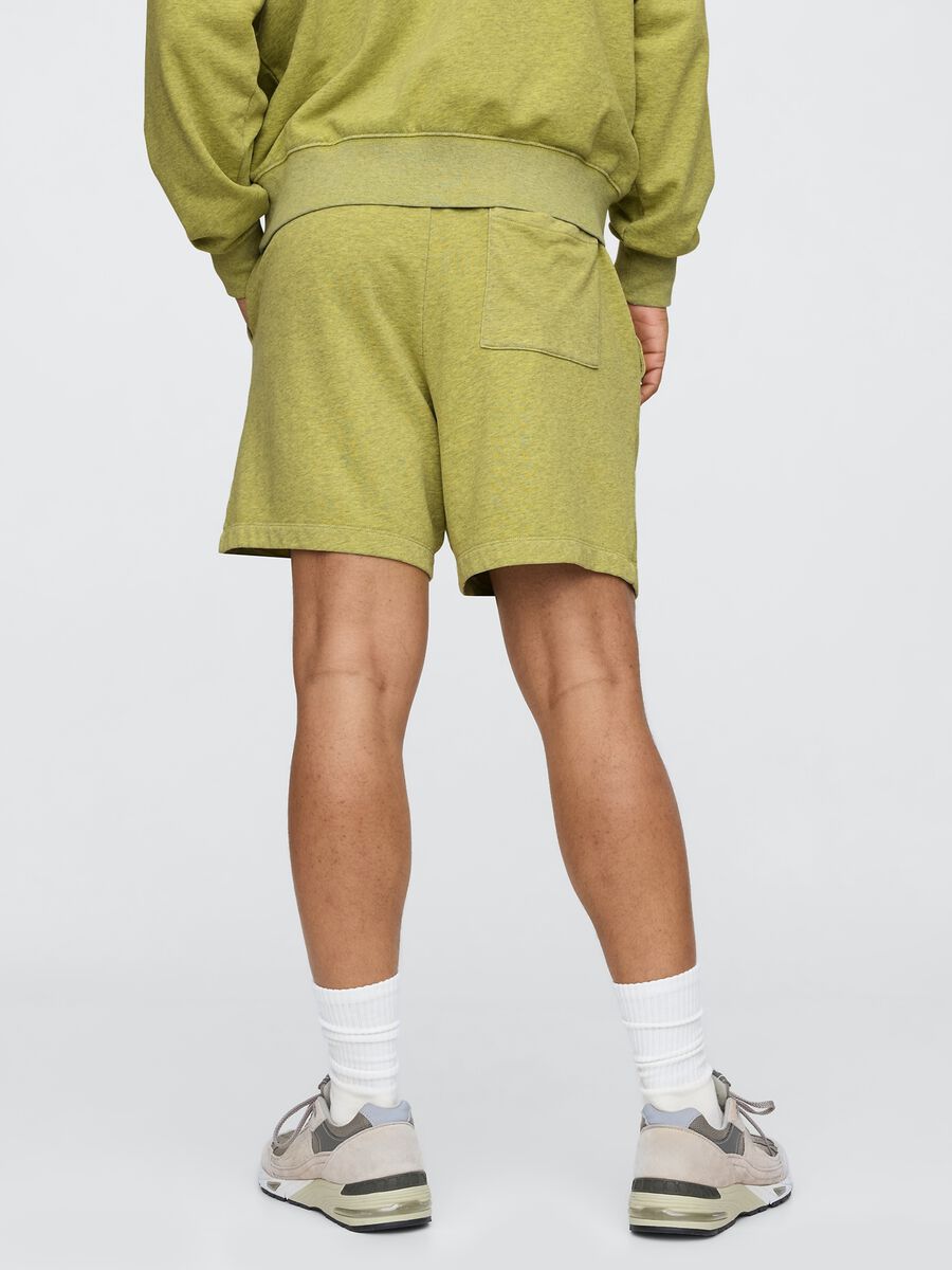 Green Gap cotton blend shorts_2