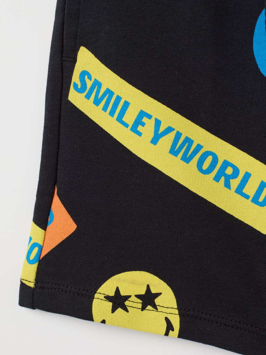 Kids' shorts in pure multicolour cotton regular fit_3