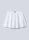 Gonna sportiva bianca in tessuto tecnico elasticizzato con shorts integrati ALTAVIA COURT_4