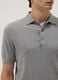 Grey pure cotton polo shirt regular fit_3