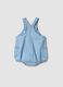 Sky Blue Pure Cotton Dungarees_2