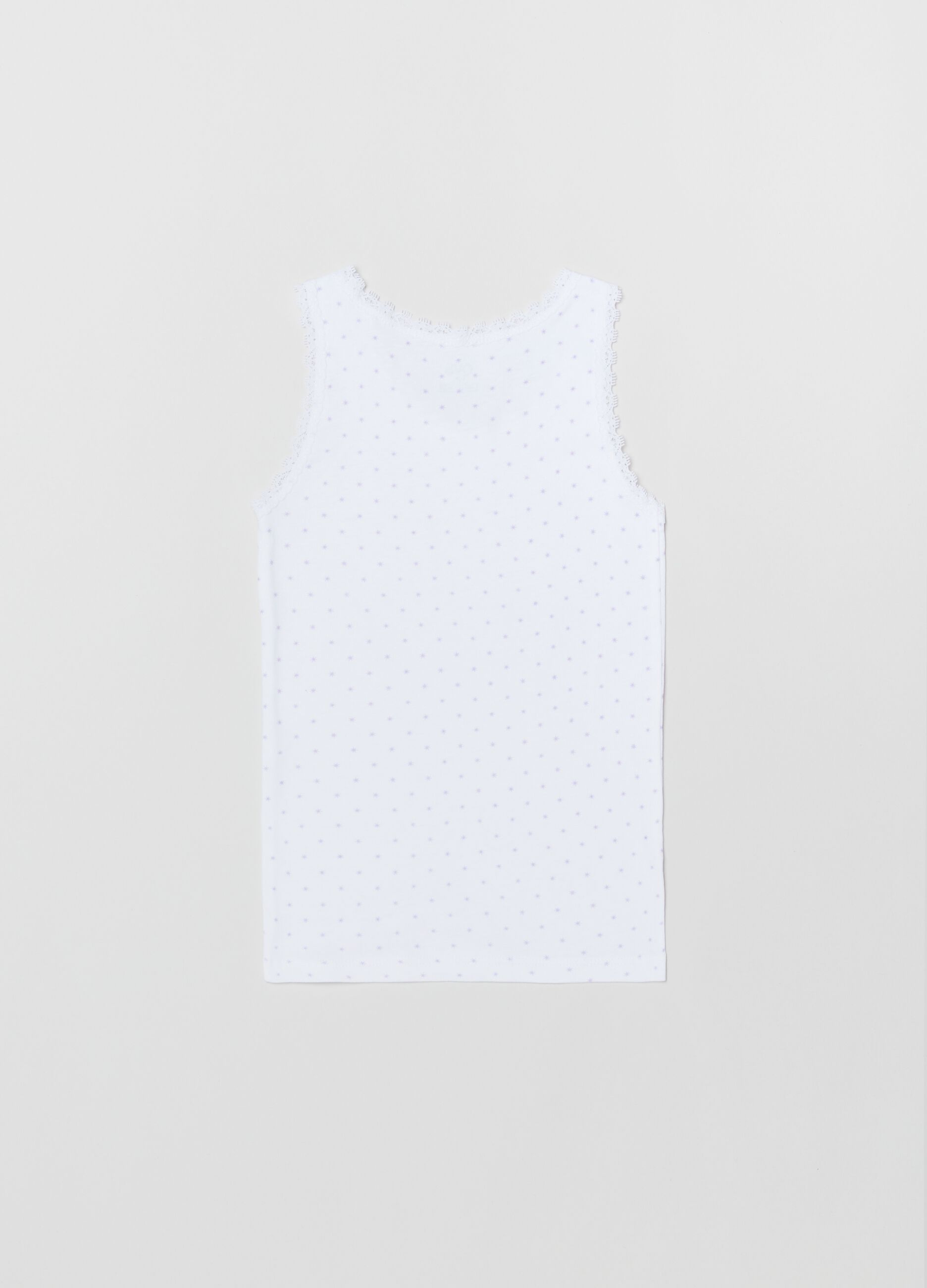 Bipack canotte in cotone con fiocchetto_1