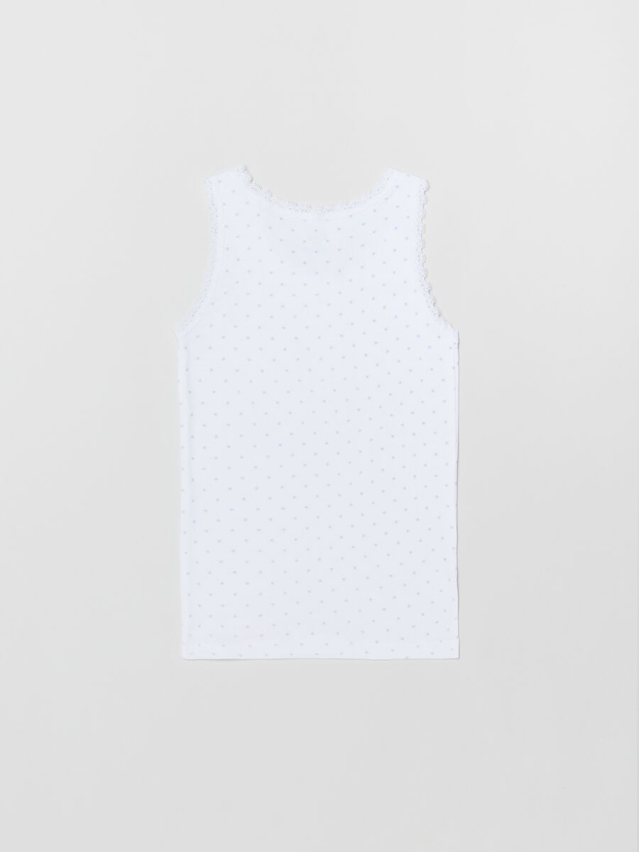 Bipack canotte in cotone con fiocchetto_1