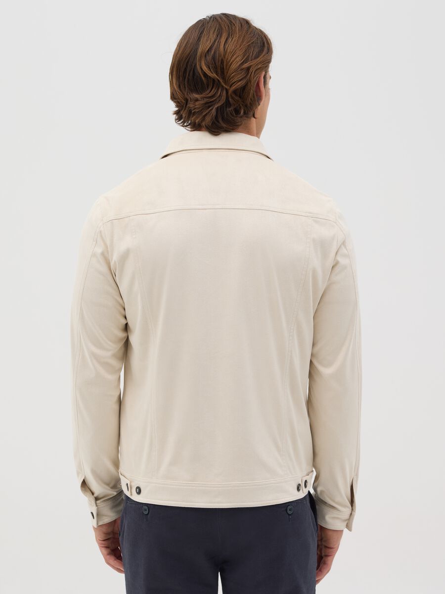Beige suede shacket_2