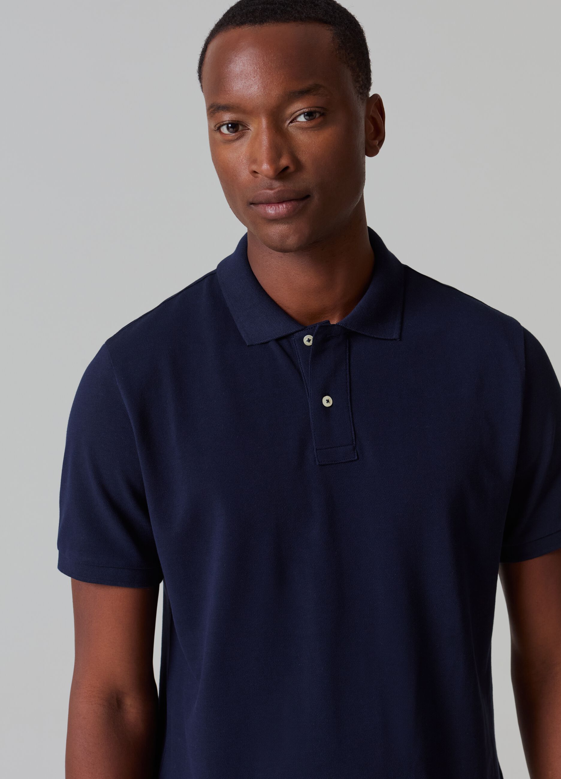 Polo in piquet di cotone Supima