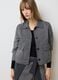 Grey wool blend blazer regular fit_1