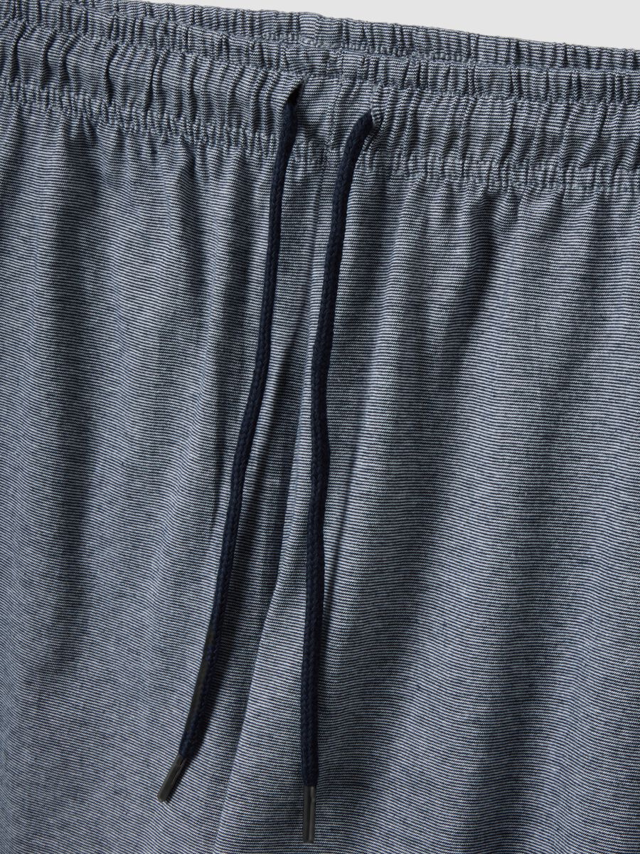 Pigiama corto in puro cotone organico multicolor regular fit_1