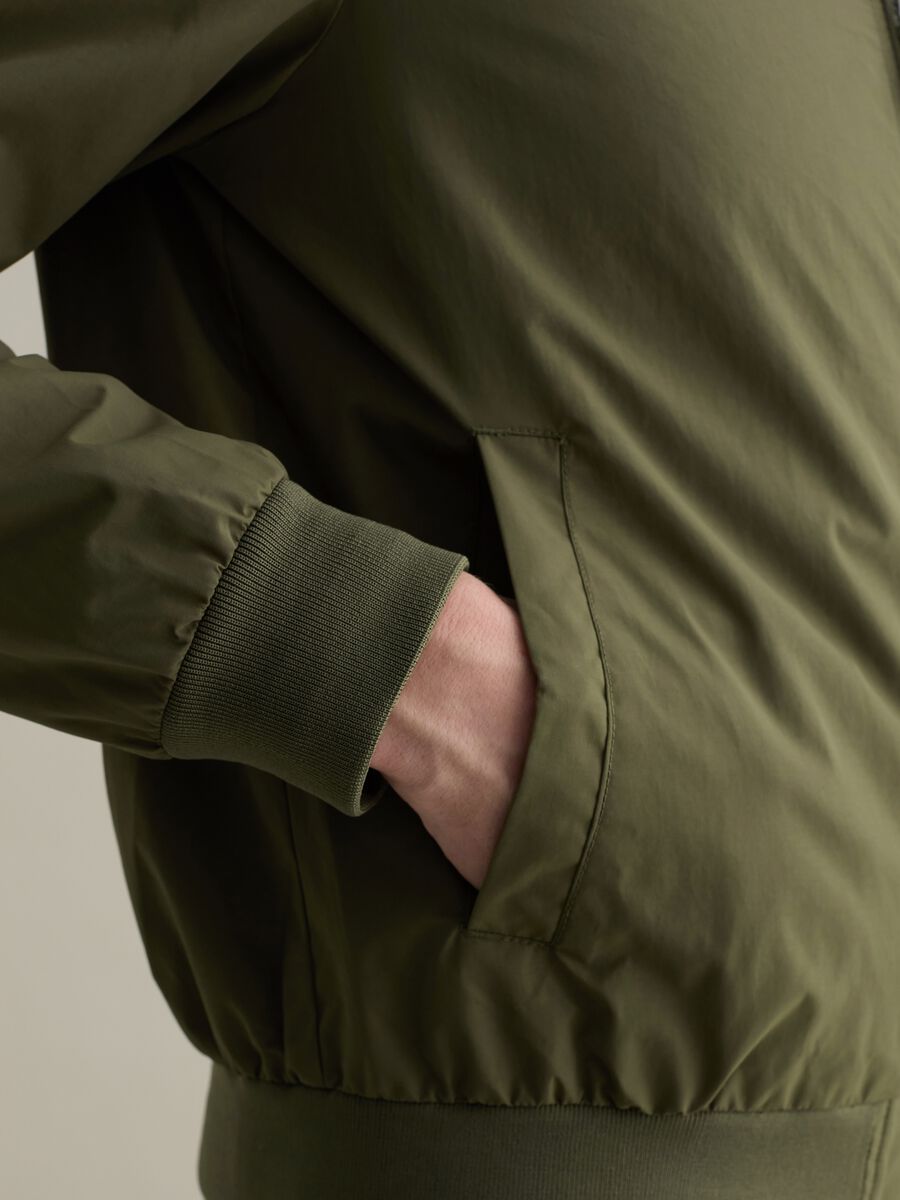 Full-zip bomber jacket with high neck_3