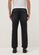 Regular fit black denim jeans with elastic waistband_2