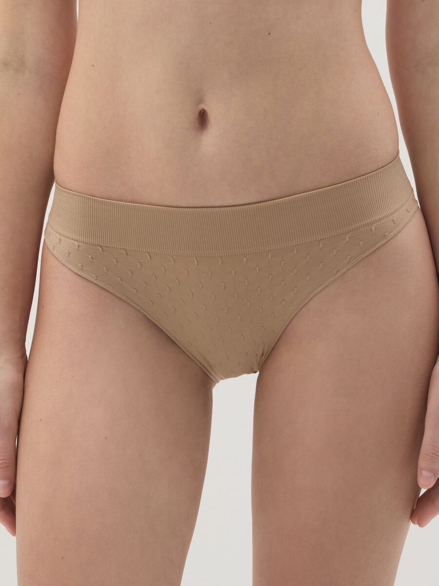 Microfibre briefs with dobby weave_2