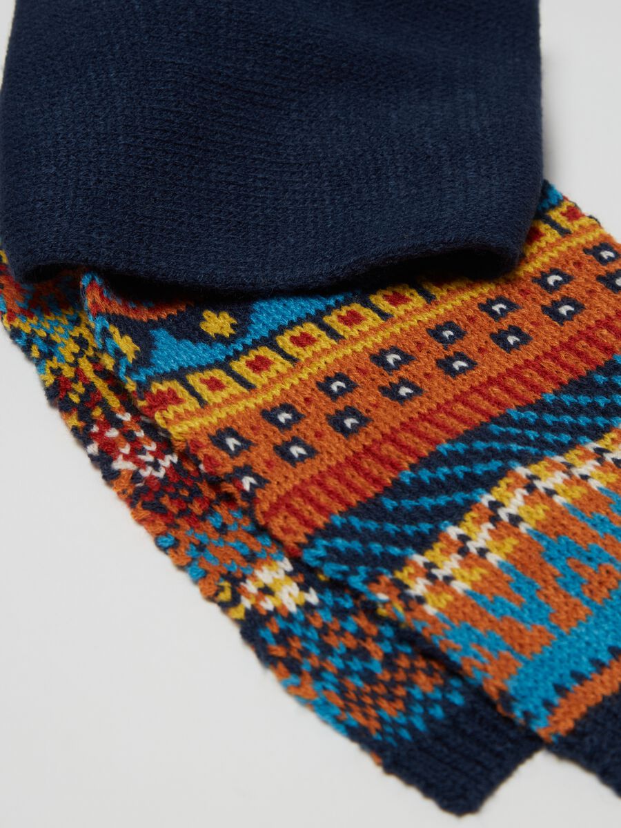 Sciarpa con lavorazione jacquard_2