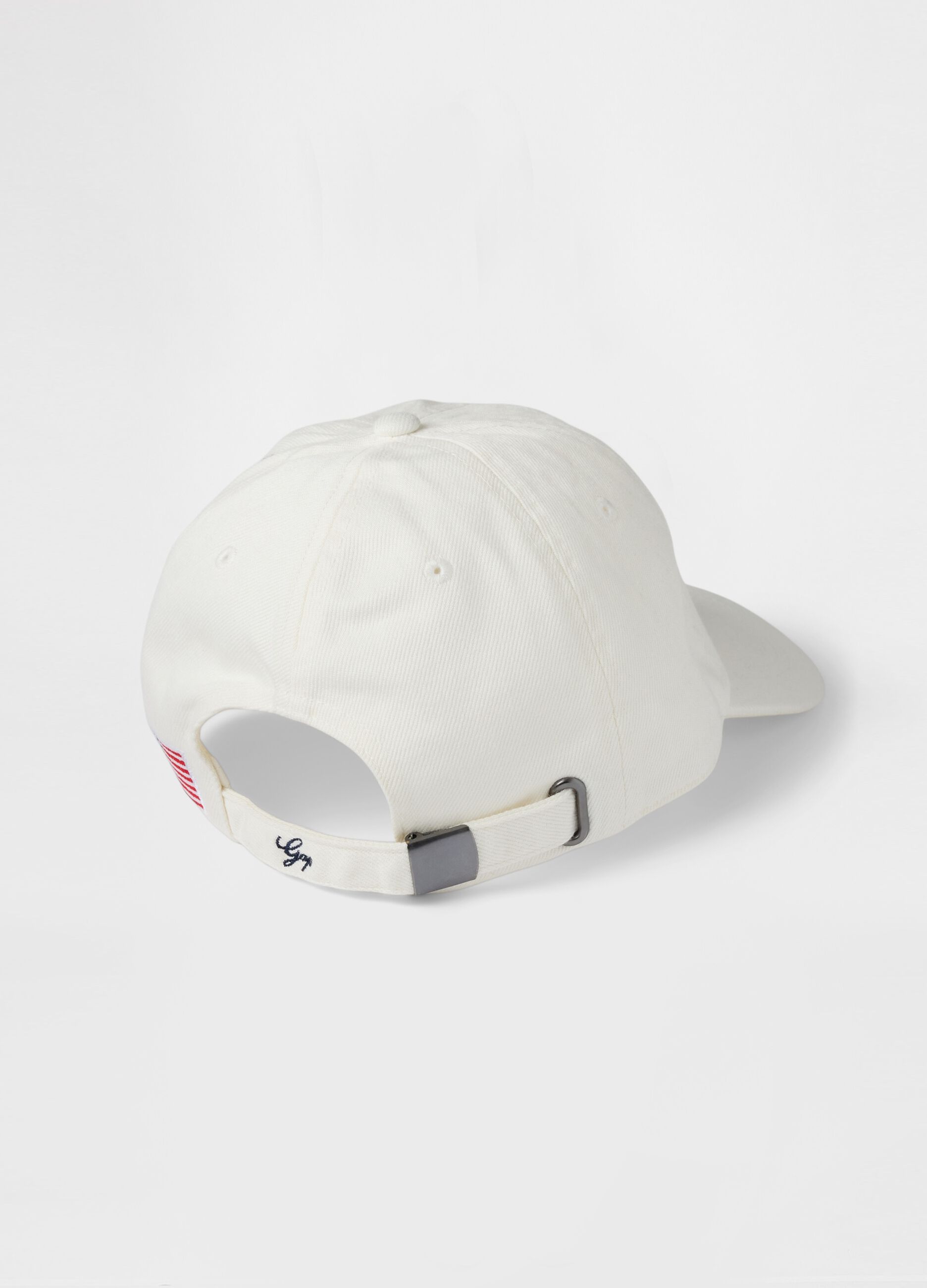 Cotton baseball cap with logo embroidery