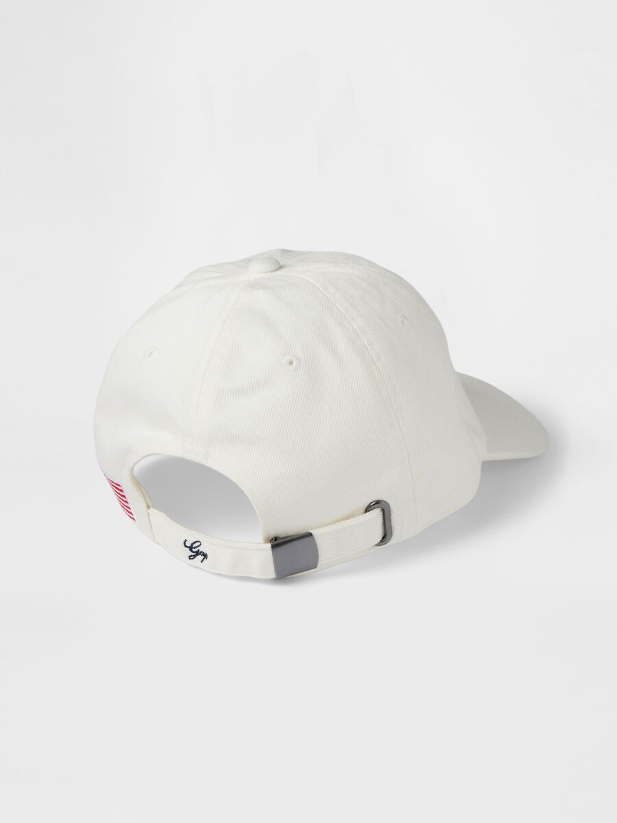 Cotton baseball cap with logo embroidery_1