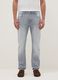 Slim fit stretch cotton grey jeans_1