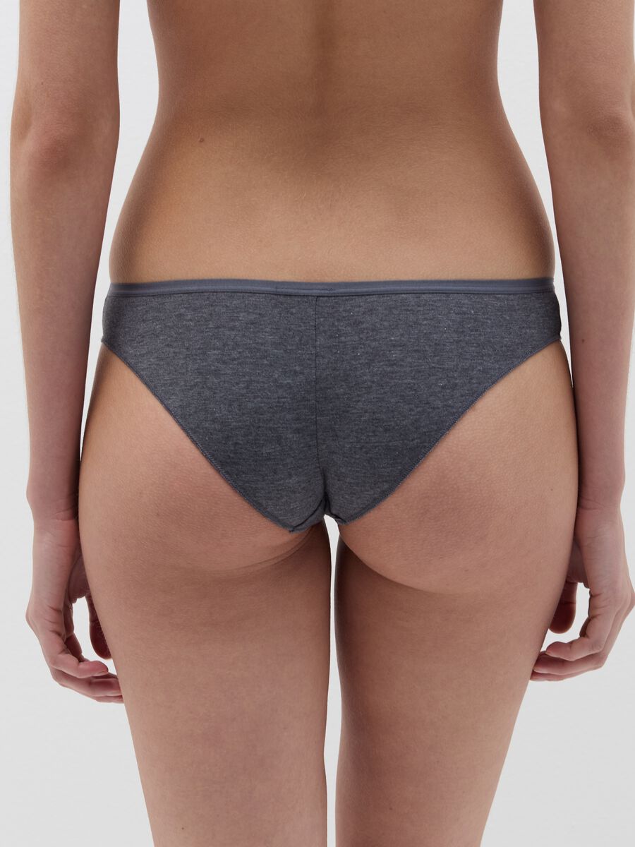 Five-pack Brazilian-cut briefs in stretch cotton_3