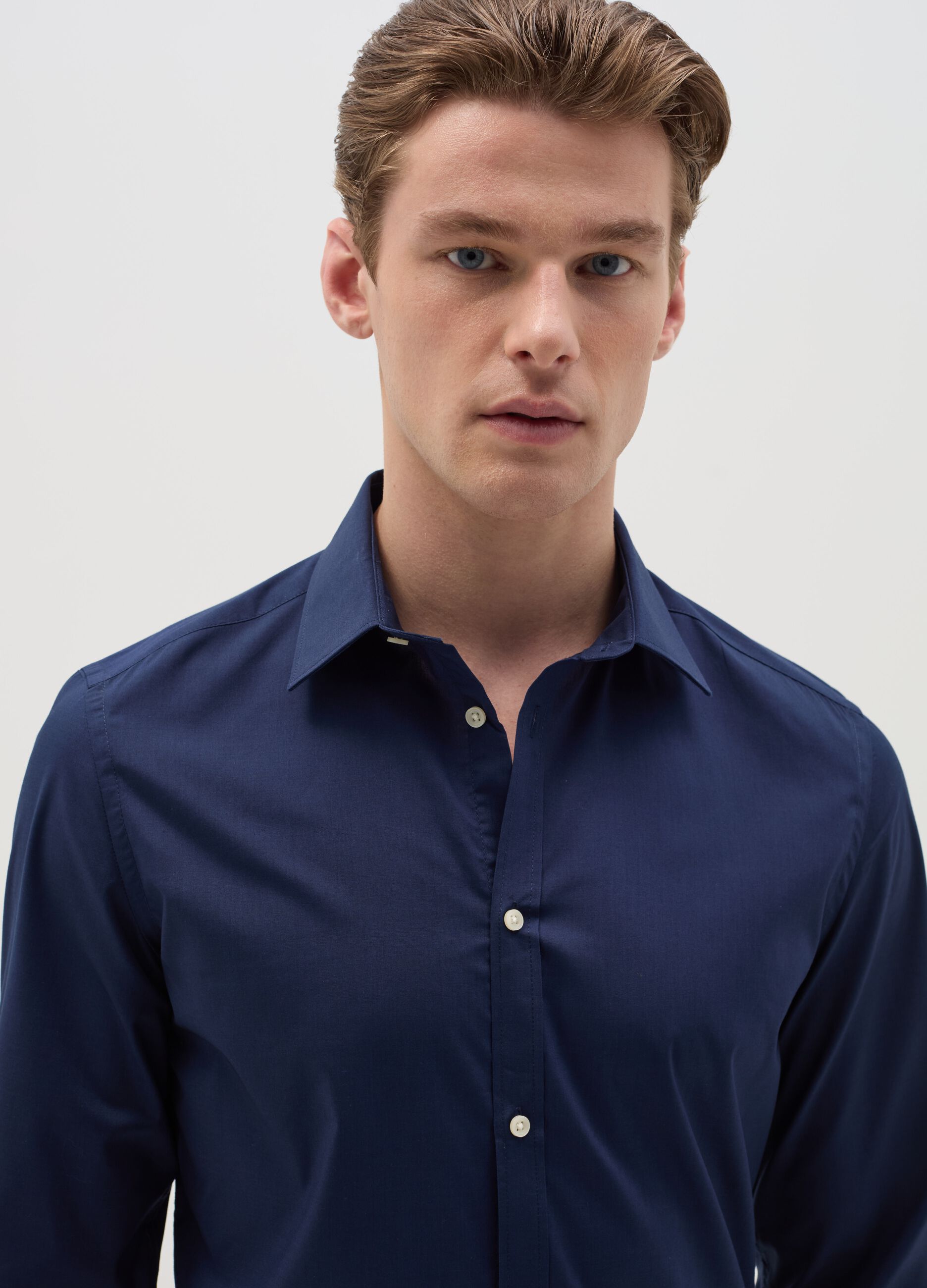 Camicia slim fit easy iron