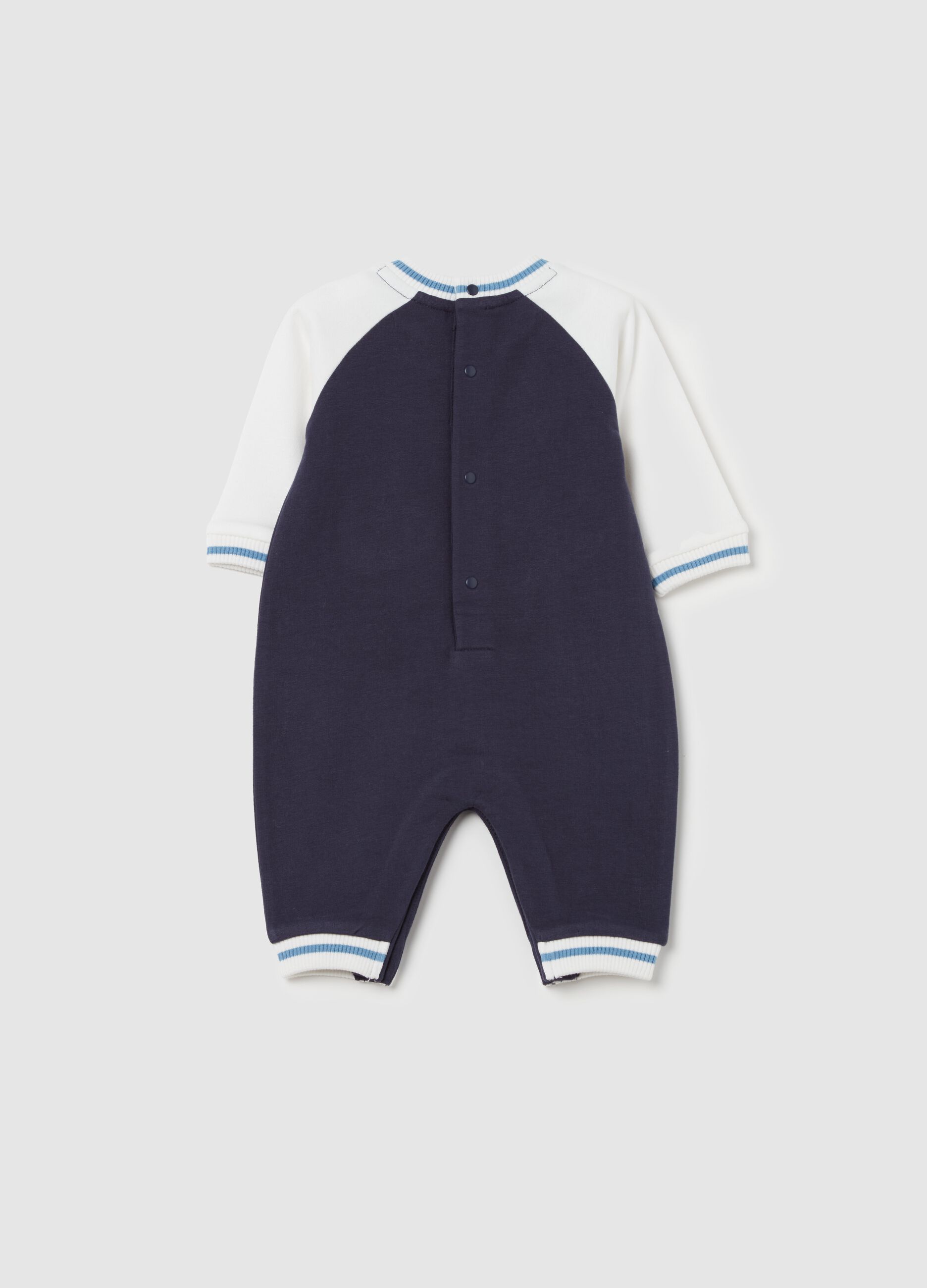 Tutina in cotone bio con patch Topolino FAGOTTINO da Neonato OVS
