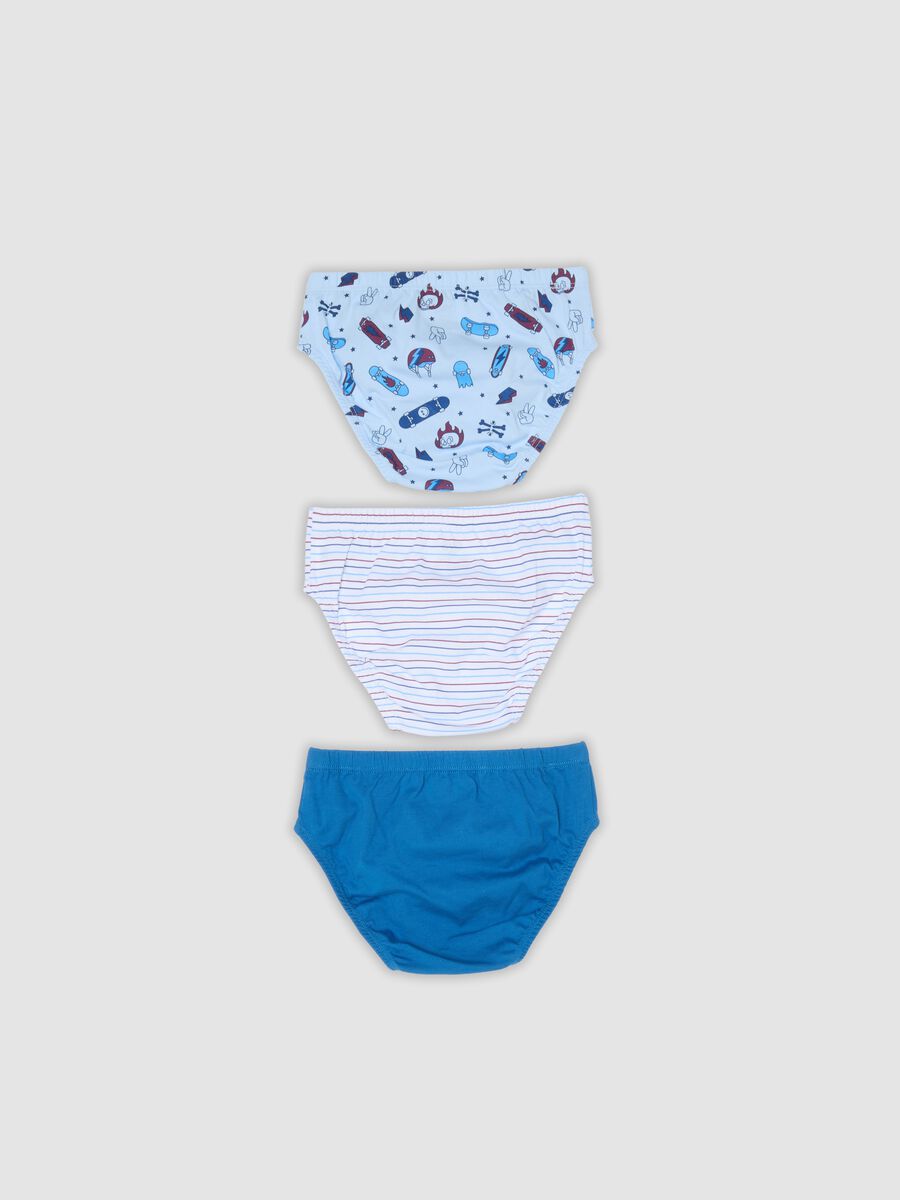Tripack di slip multicolor in puro cotone organico per bambino e ragazzo_1