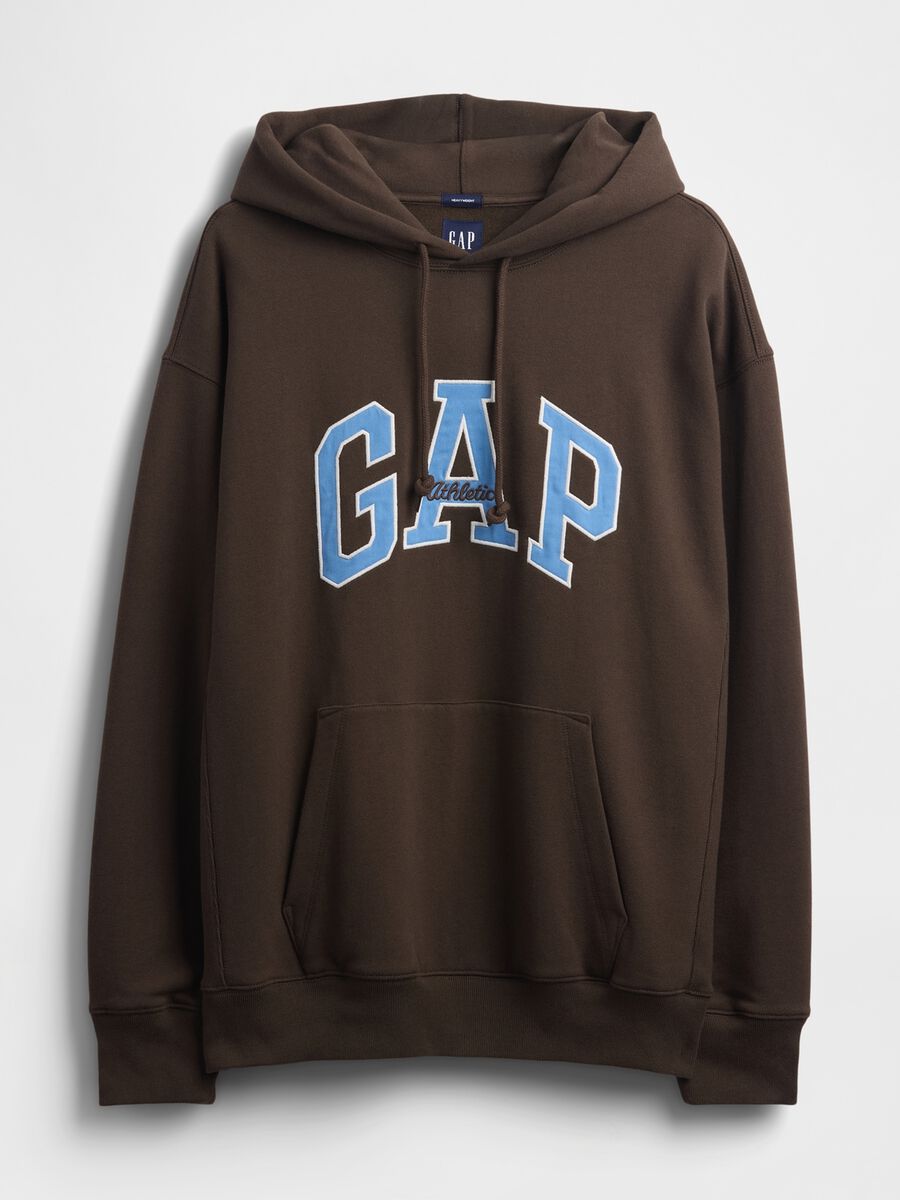 Brown Hooded Sweatshirt_4