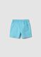 Blue pure cotton regular fit shorts for boy_1