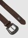 Brown belt with metal accents_1