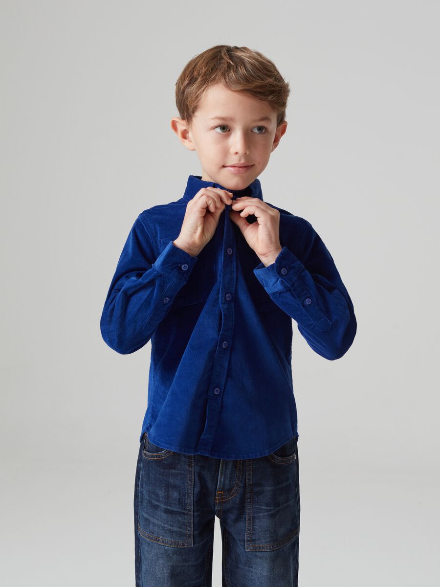 Camicia in corduroy_0