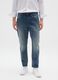 Jeans in puro cotone denim regular tapered_1