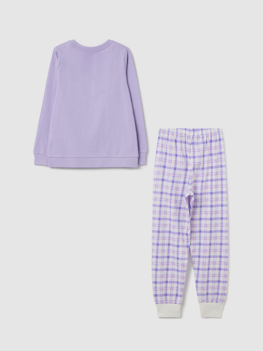 Organic cotton pyjamas with "Night with the girls" print_1