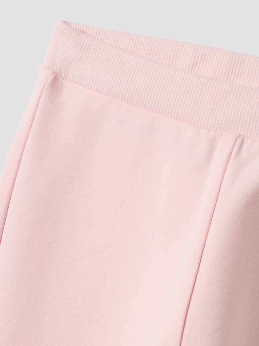Two-pack of multicolour stretch-cotton joggers for baby girl_2