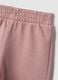 Pink cotton-blend tracksuit with ribbed collar_3