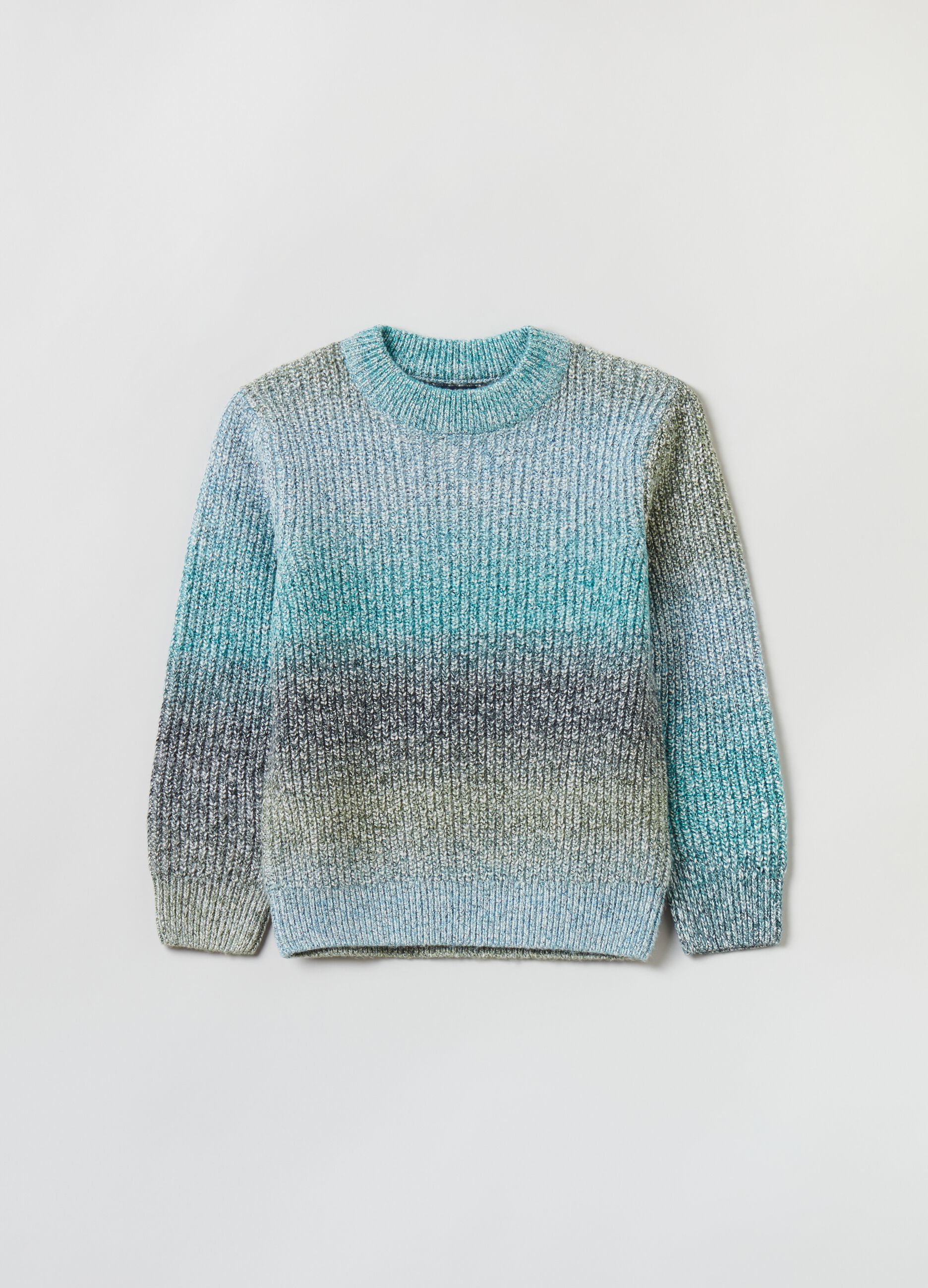 Pullover effetto mouline_0