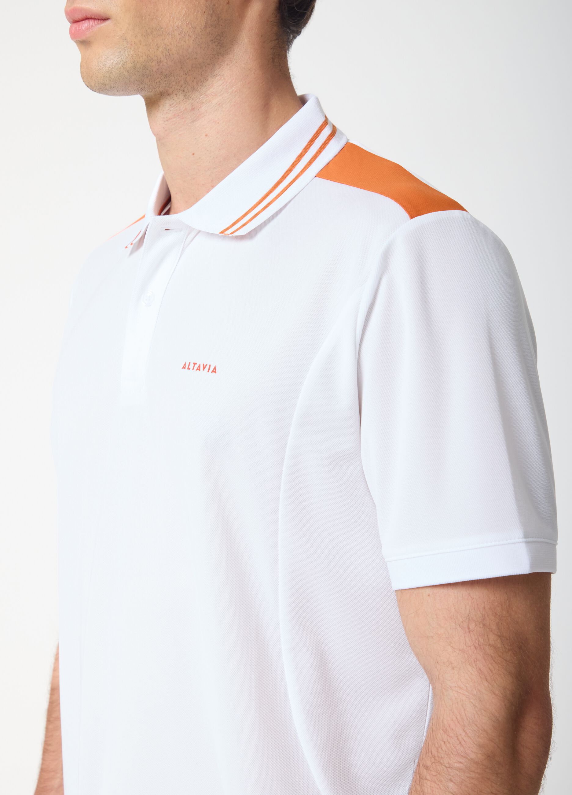 ALTAVIA COURT Short Sleeve Piqué Polo