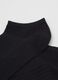 Set of short black cotton blend socks_1