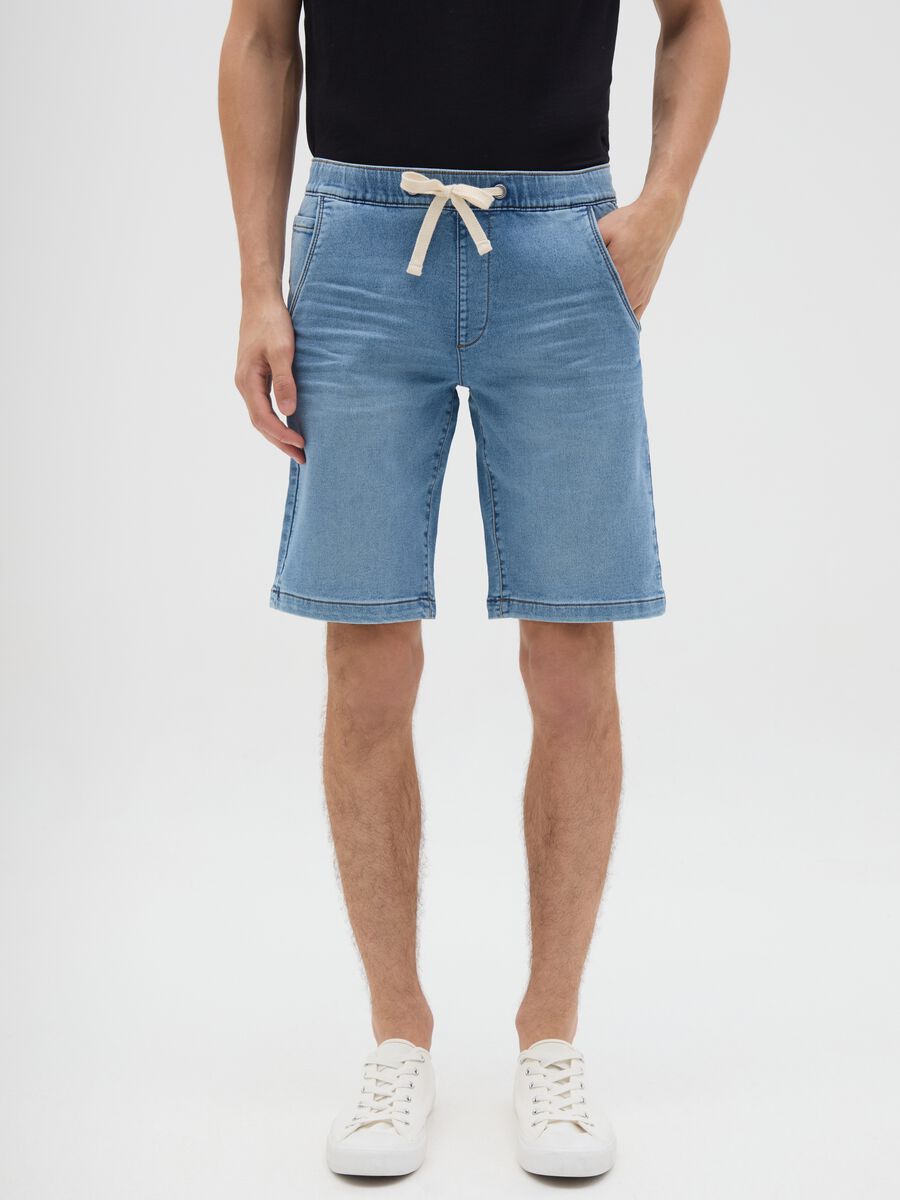 Men's Regular Fit Denim Shorts_1