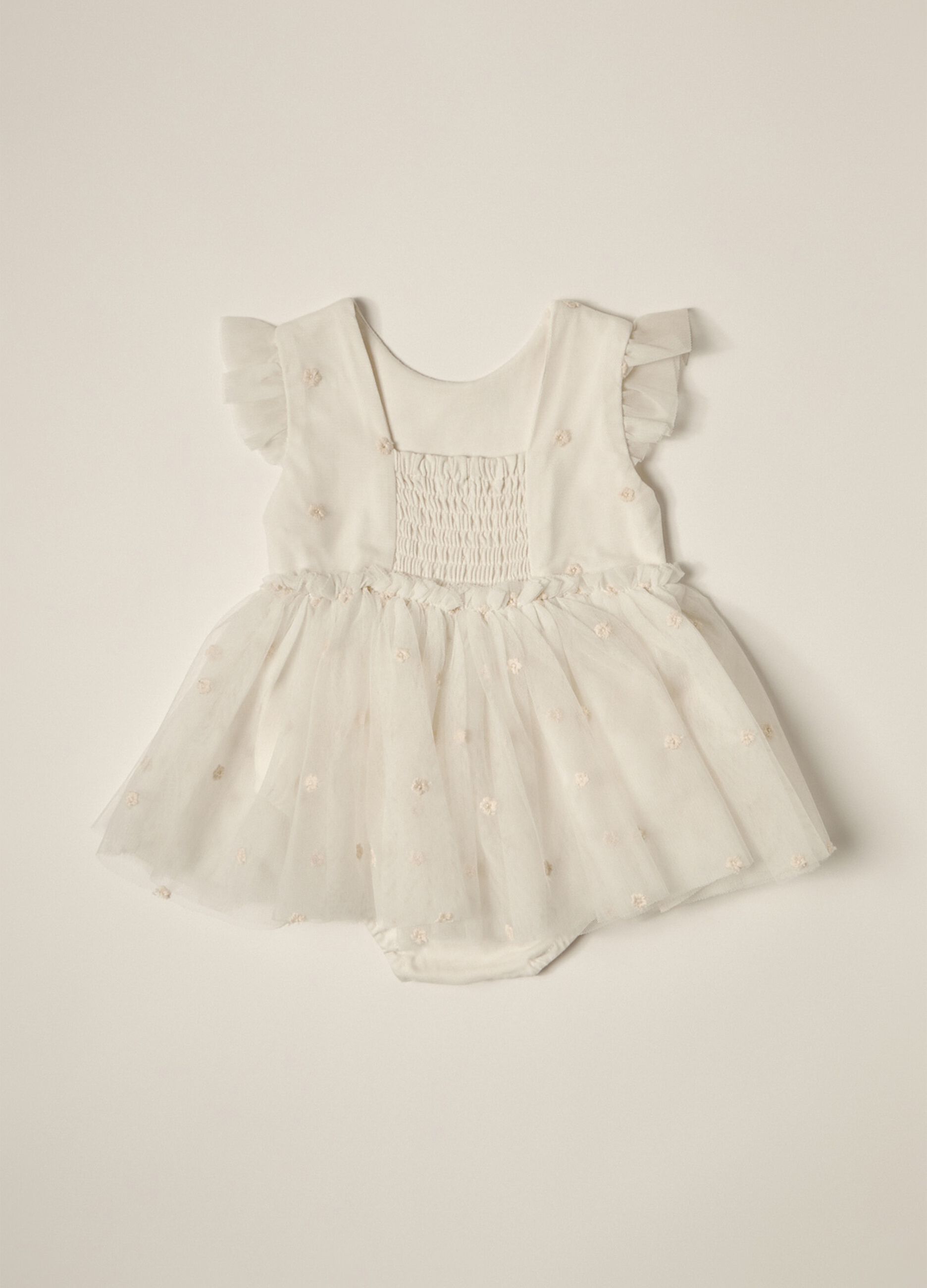 Vestito con gonna in tulle IANA neonata