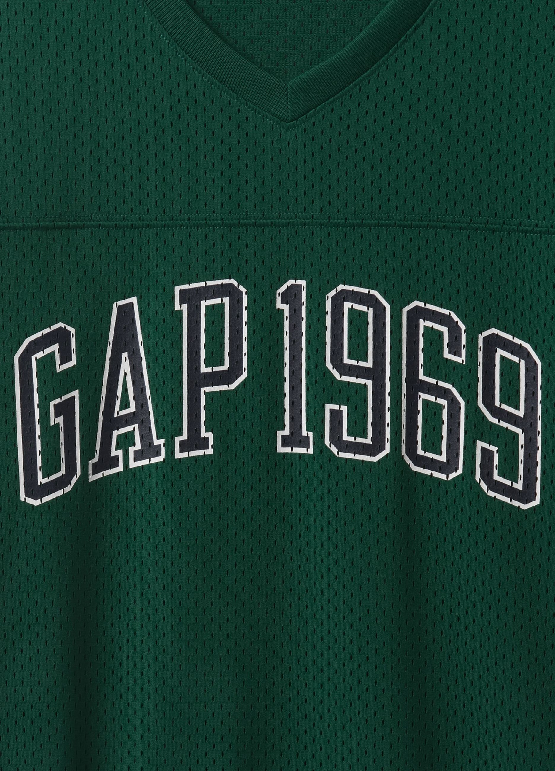 Green sports shirt with GAP 1969 logo