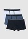 Multicolour Regular Fit Stretch Cotton Boxer Triple Pack_0