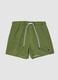 Sea-green boxer swim shorts with drawstring_0