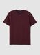 T-shirt rossa in misto cotone traspirante e ad asciugatura rapida_4