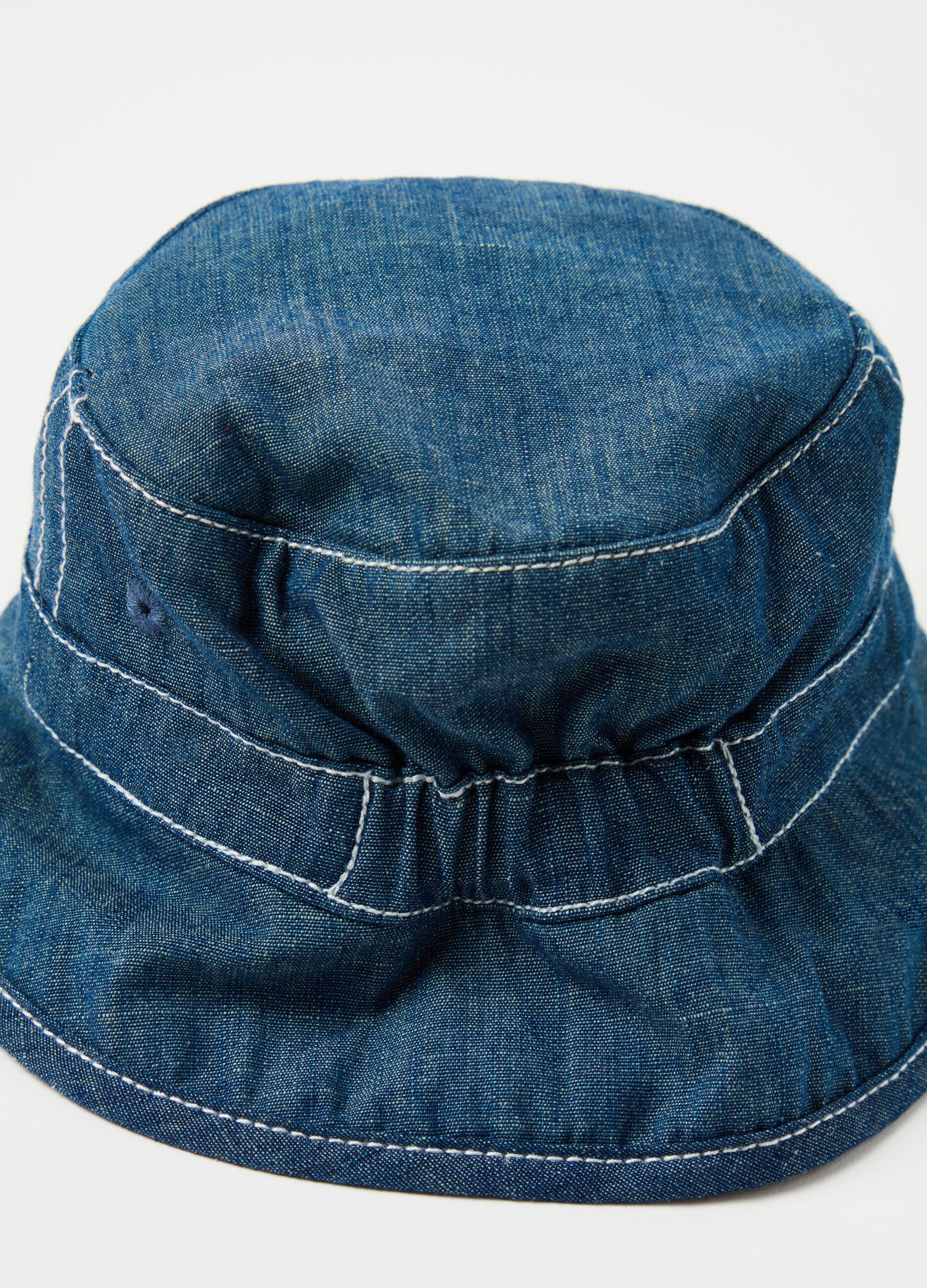 Cappello alla pescatora in denim