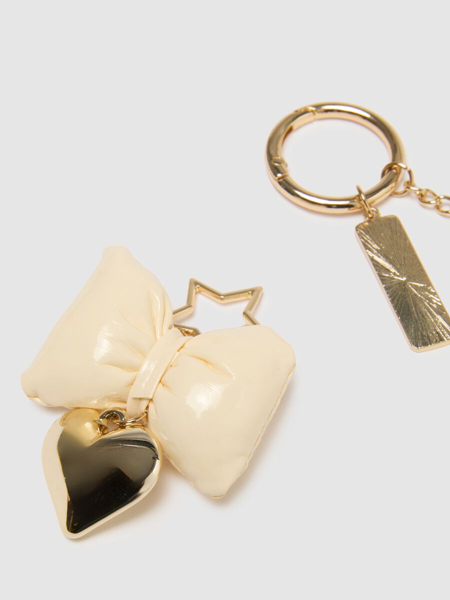 Multicolour Keyring with Heart and Disney Charm_2